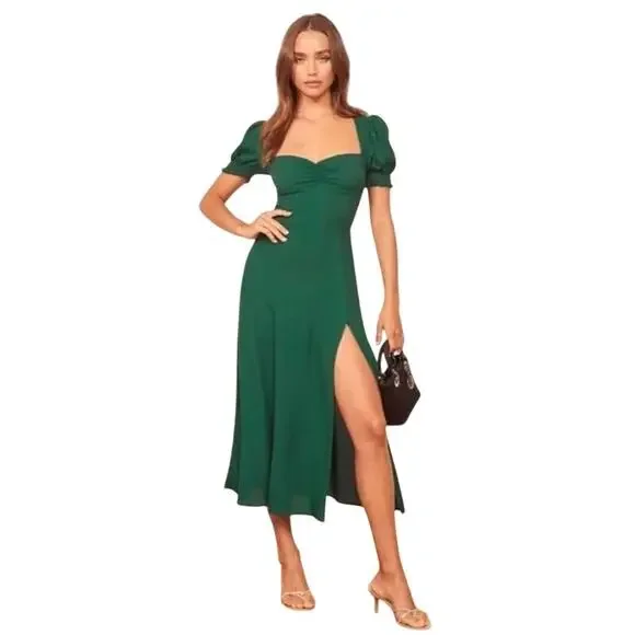 green emerald velvet dress Kennedy Blue Lacey KM28107 Maternity Bridesmaid Dress – Wedding Shoppe